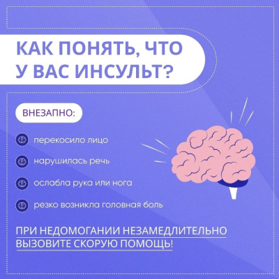 27 октября - Всемирный день борьбы с инсультом 27 октября - Всемирный день борьбы с инсультом